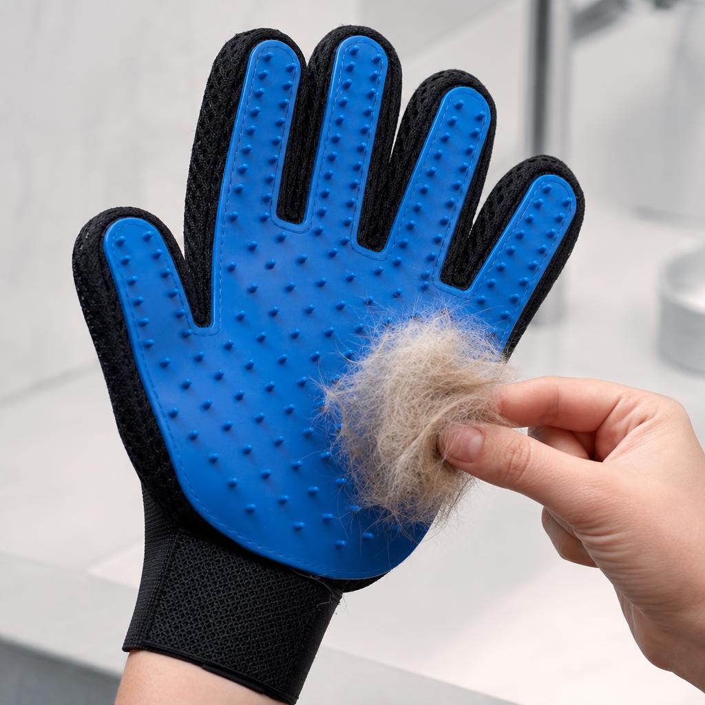 Retira el pelo acumulado
