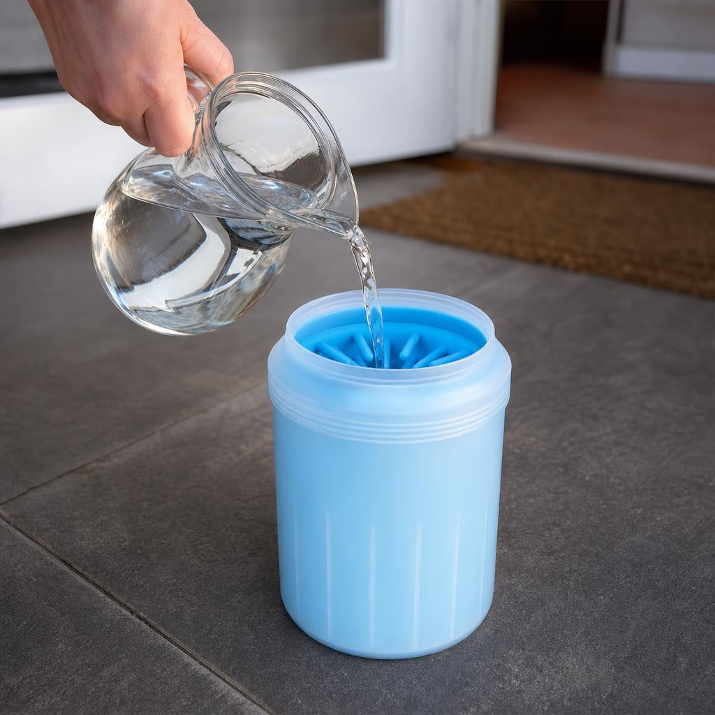 Llena con agua